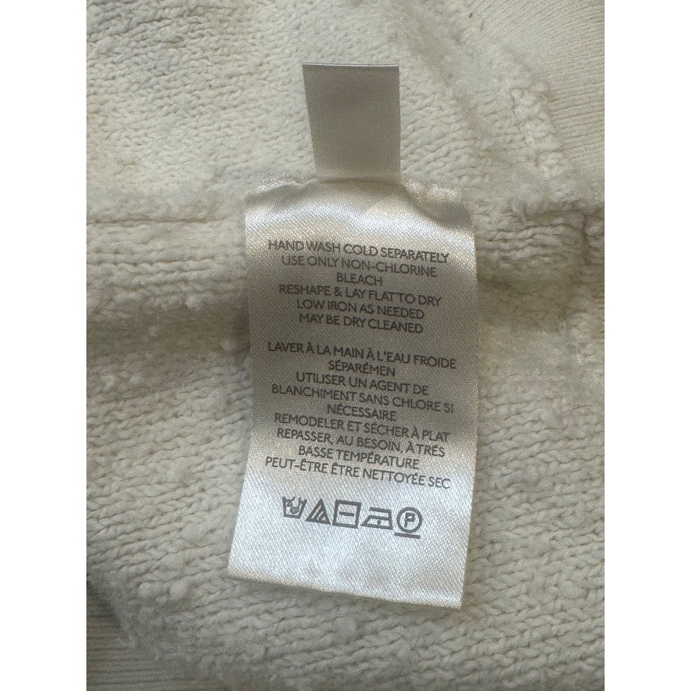 Free People Cozy Found My Friend Pullover Cream Relaxed Fit Medium - Picture 7 of 7